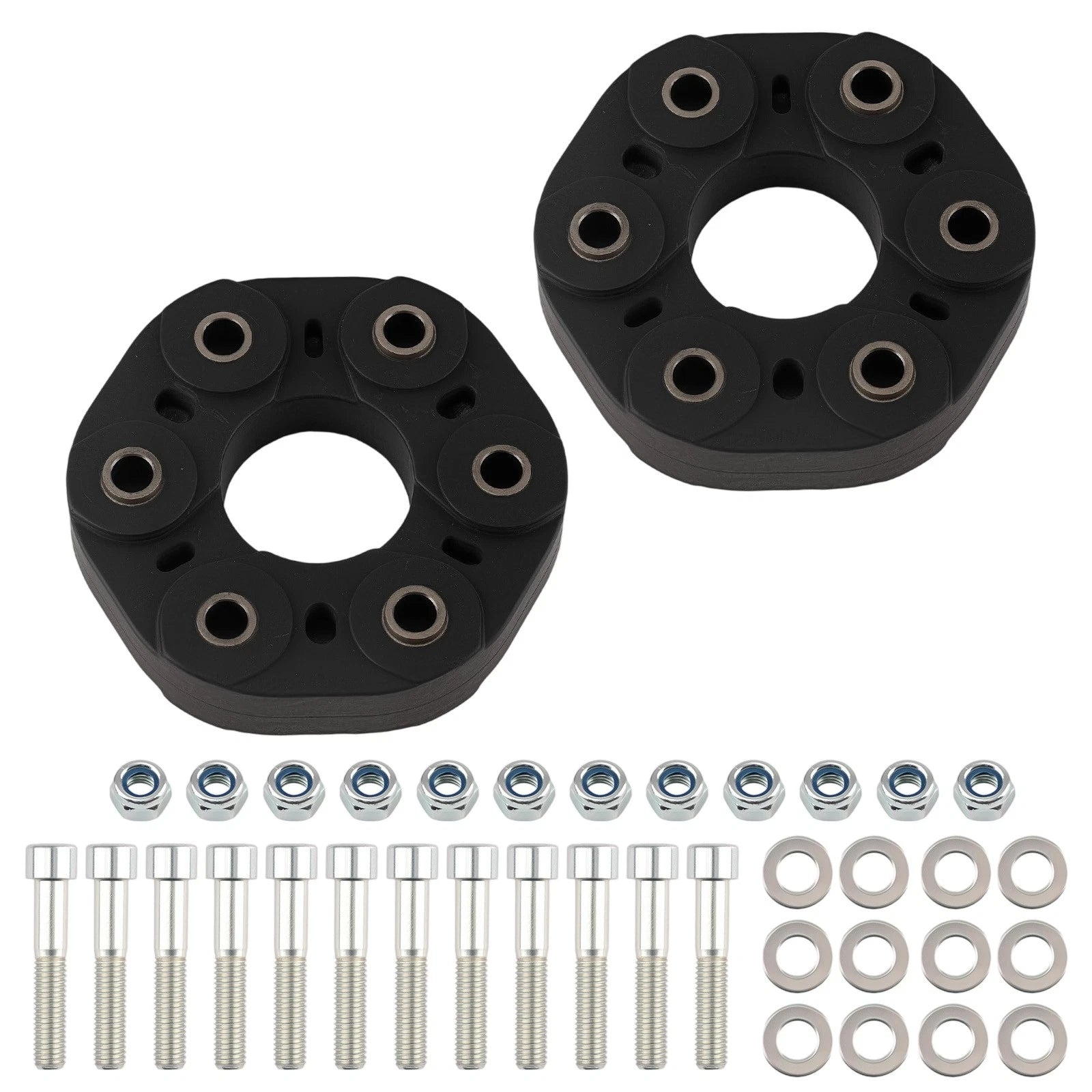 Set of 2 Driveshaft Joints for Mercedes W211 E350 (2006–2009), W212 E500 (2003–2005)