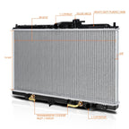 Aluminum Radiator for Honda Accord/Prelude L4 AT (1994–2001) DPI-1494