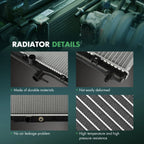 Aluminum Radiator for Honda CR-V (2007–2009)
