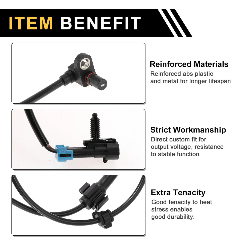ABS Wheel Speed Sensor No.15037208 for Chevrolet Silverado 3500 (2001–2007)