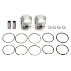 Piston Rings Pin Kit for Honda Rebel 125 CA/CM CD125T CB125T (#3)