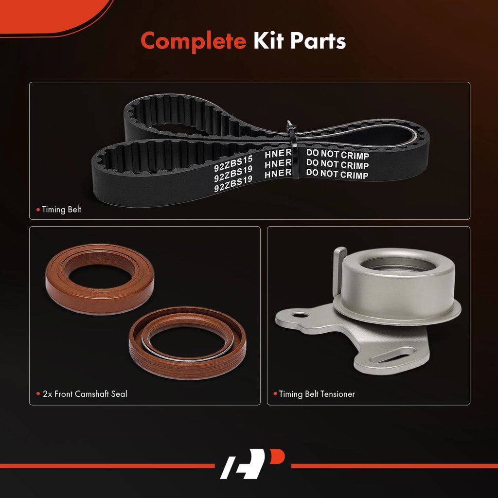 Set of 4 Timing Belt Kits for Mitsubishi Mirage (1990–2002)