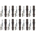 Set of 10 NGK GPower Platinum Spark Plugs & Denso Coil Boots for F350 SuperDuty (2003–2007)