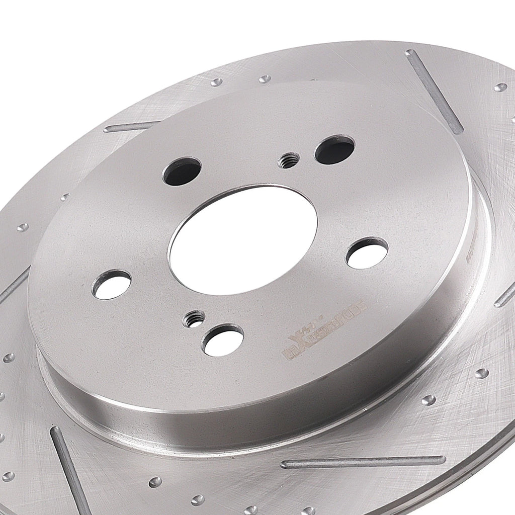 Brake Rotors and Pads Kit for Toyota Prius Plug-In (2012–2015) Lexus CT200h