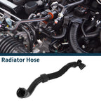 Radiator Hose for Volkswagen CC 2.0L (2009–2017) Rubber Black
