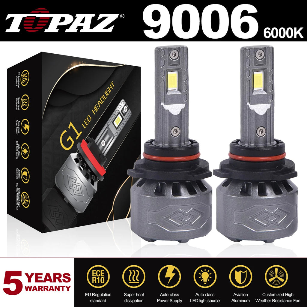 Set of 2 LED Headlight Bulbs for  