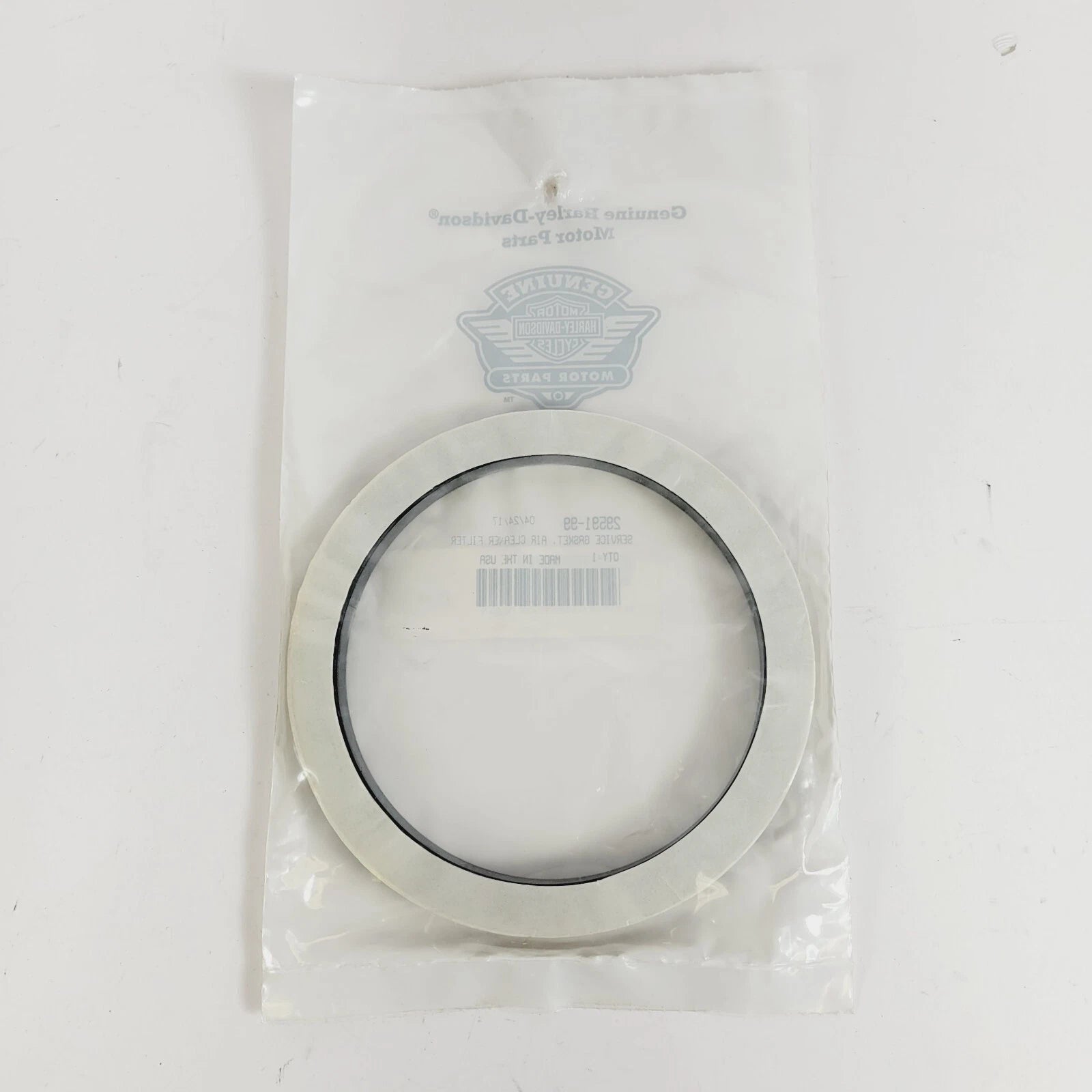 Genuine Harley Air Cleaner Service Gasket for CVO Dyna (2007–2008) 29591-99