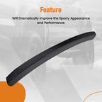Window Visor Wing Spoiler for Toyota Corolla (2014-2019) Glossy Black