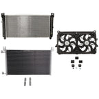 A/C Condenser for Chevy Tahoe, Yukon, Suburban, GMC XL 1500 (2000–2006)