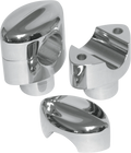 LA Choppers Handlebar Risers for 1" Handlebars - Mohawk - 1-1/2" - Chrome