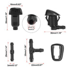 7pcs Windshield Wiper Fluid Squirter Nozzle for Toyota Sienna (2004–2020) 85381-AE020