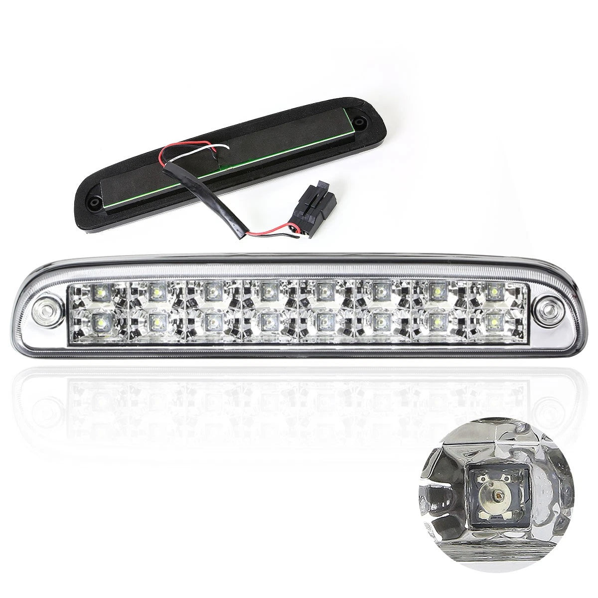 Full LED Projector Headlights Chrome for Kenworth W900/Western Star 4800 (1981–2019)