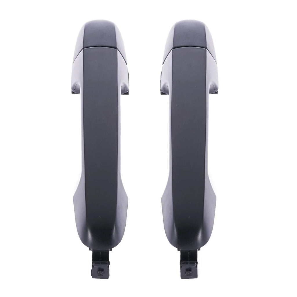 Door Handle Outer Set of 2 Black Rear Left & Right for Hyundai i30 (2007–2012)