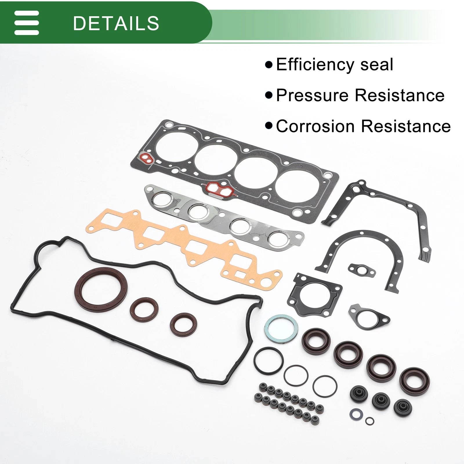 Cylinder Head Gasket Kit No. 0411116122 for Toyota 4AF (Year Range Not Specified)