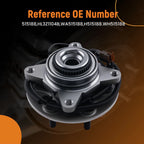 Front Wheel Bearing Hub for Ford F-150 (2018–2020) 515188 WA515188 ABS
