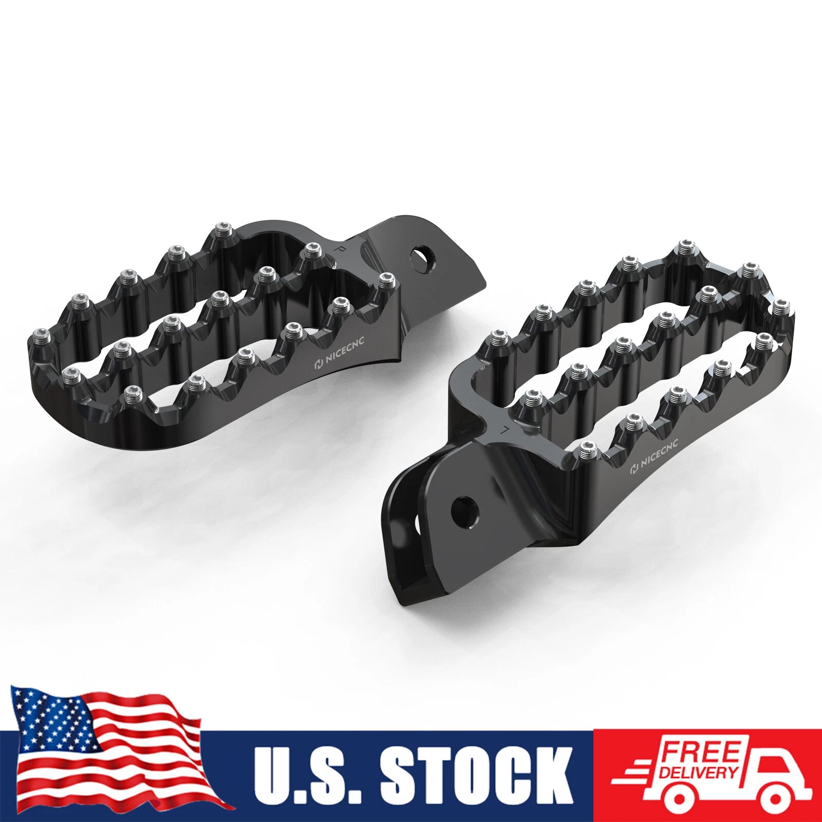 Larger Foot Pegs Footrests for BMW R1200GS R1200GS Adventure (2013–2018)