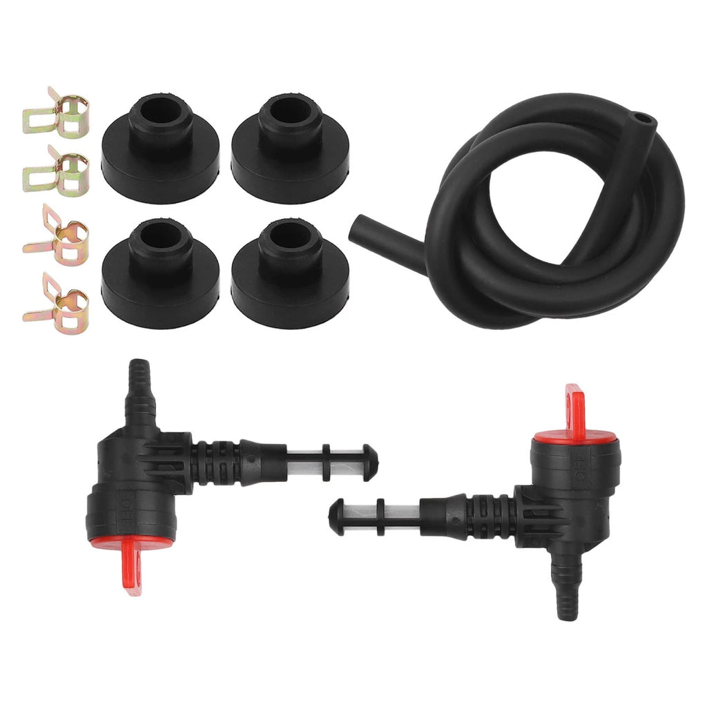 Fuel Shut Off Valve Kit for Generators and Cleaners (Multi Compatibility)