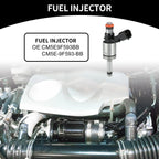 Fuel Injector No.CP9Z-9F593-B for Ford Focus (2012–2018) 2.0L Black