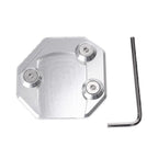 Kickstand Side Stand Pad for Suzuki GSR750 GSX-S1000 2011-2016 SILVER