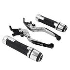 Silver Extendable Brake Clutch Levers for Honda CBR125R CBR250R (2004-2016)