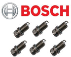 Set of 6 Bosch 9607 Iridium Spark Plugs for Audi BMW (Pre-Gapped)
