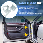 Upper Lower Door Hinge Assembly for Chevrolet Silverado 1500 2500 3500 (2007–2018) 12472843