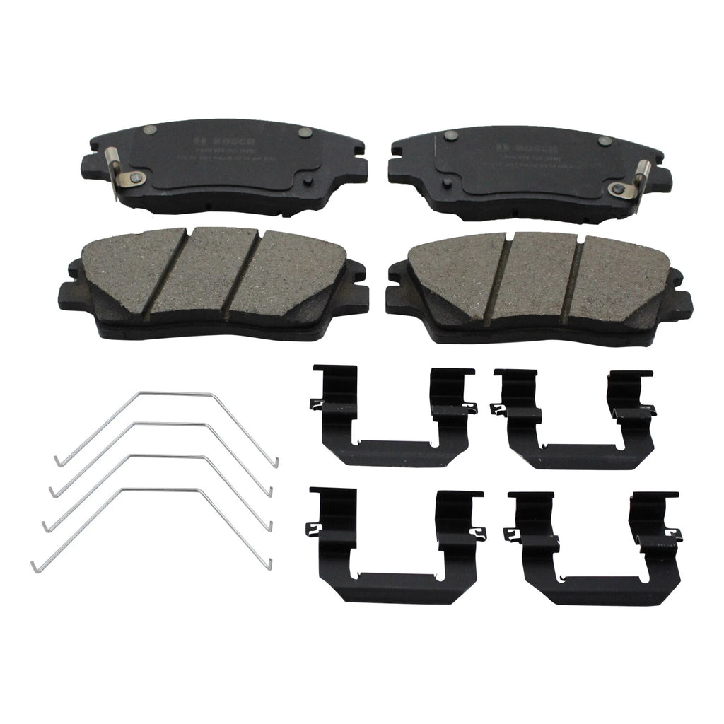 Bosch QuietCast Front Ceramic Brake Pads for Hyundai Elantra Tucson Kia Sportage (2011–2023)