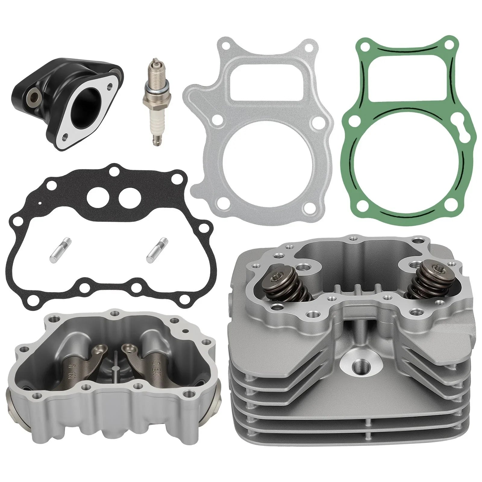 Cylinder Head w/ Cover Gasket for Honda Recon ES TRX250TE/TRX250TM(2002–2014)