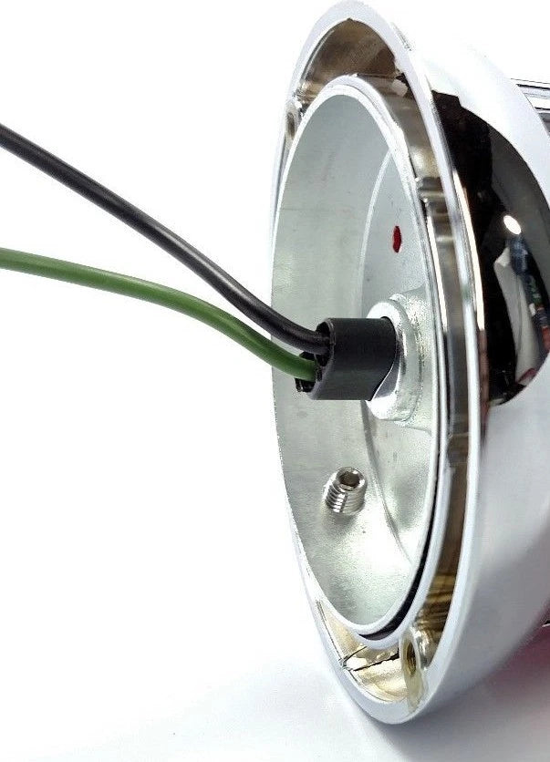 Flush Mount Tail Light Bezel Assembly for 1959 Cadillac Amber Lens