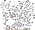 Genuine OEM Seat Lumbar Air Bladder Hose 52209169270 for BMW
