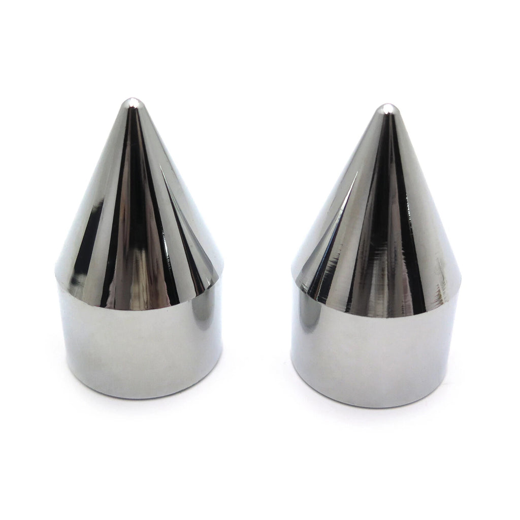 Set of 2 Chrome Handle Bar Ends for Suzuki GSXR1000 (2001–2005) / GSXR750 (1996–2006)