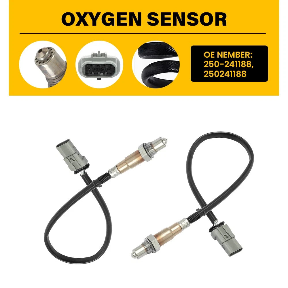 2X Oxygen O2 Sensor for Buick Encore, Chevrolet Equinox, GMC Terrain (2013–2019)