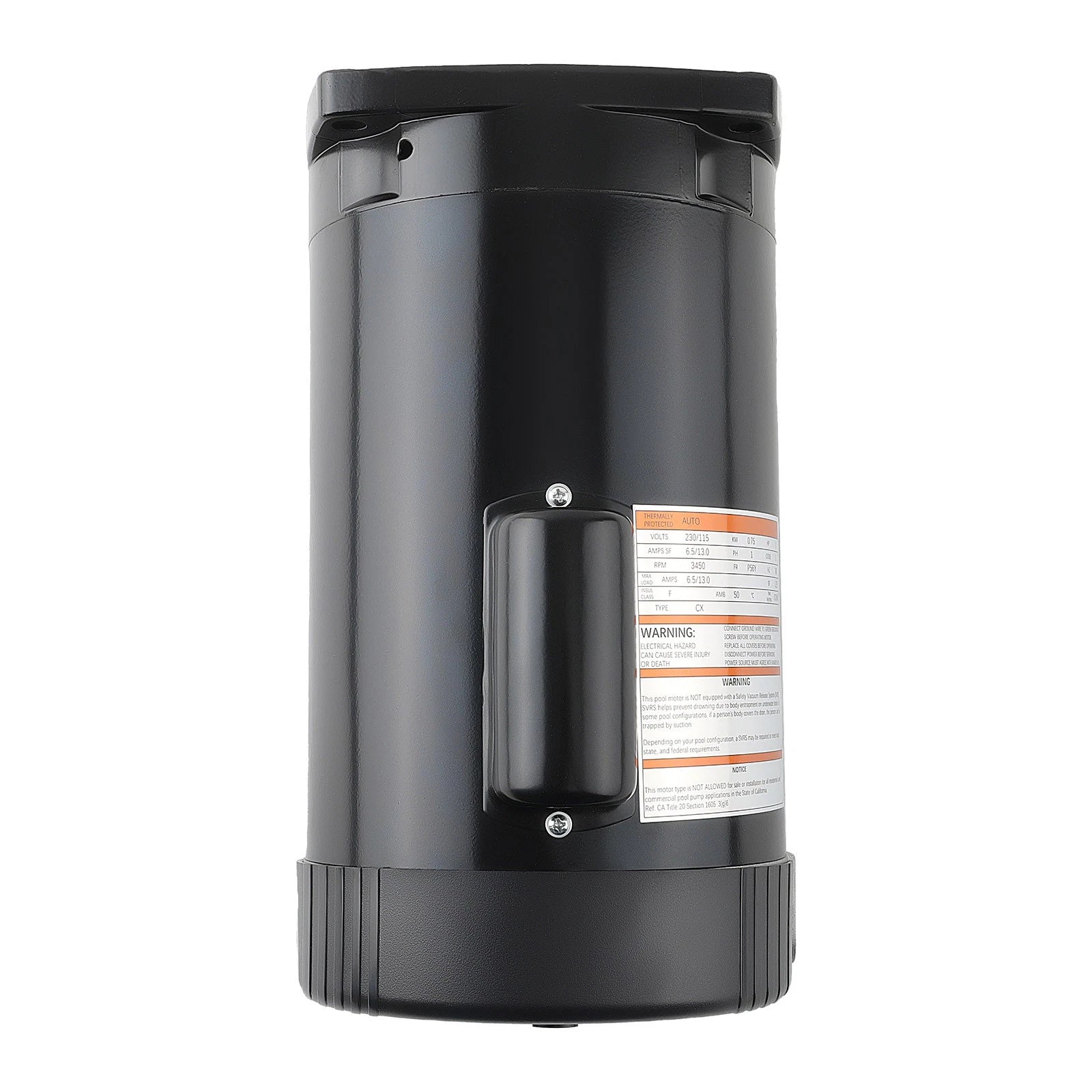 Single Speed Pool Pump Motor for B2853 (1HP, 230/115 Volts)