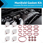 Swirl Flaps & Manifold Gaskets Kit for BMW 330d 530d X3 X5 X6 (2000–2023)