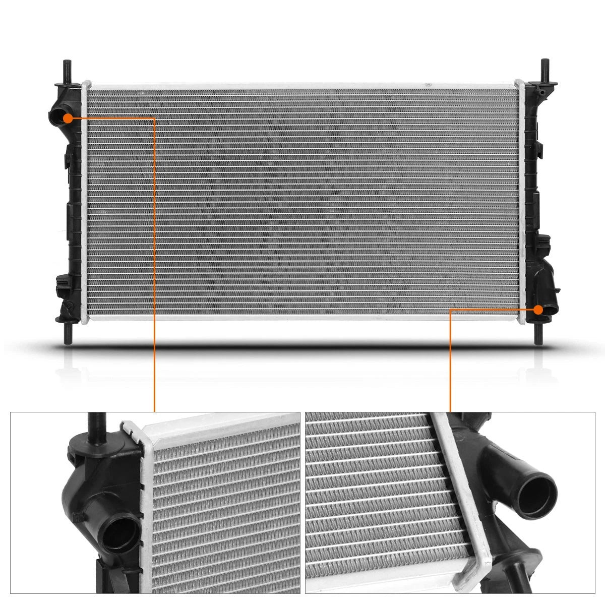 Aluminum Core Radiator for Ford Transit Connect (2010–2013) DPI-13184