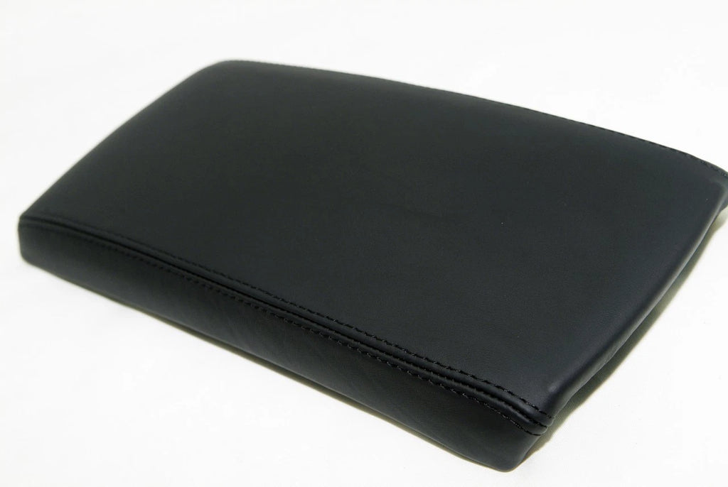 Armrest Center Console Cover for Nissan Altima (2007–2012) Black Synthetic Leather
