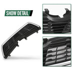 Front Bumper Lower Grille for Subaru Forester (2019–2021) Black Chrome