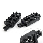 Black Foot Pegs for Harley Touring, Softail, Dyna (2010–2023)