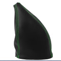 Manual Shift Boot for Jeep Wrangler (2011–2017) Green Stitch Leather Synthetic