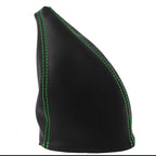 Manual Shift Boot for Jeep Wrangler (2011–2017) Green Stitch Leather Synthetic