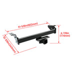 Class 4 Rear Bumper Trailer Hitch for Toyota Tacoma (2016–2023)