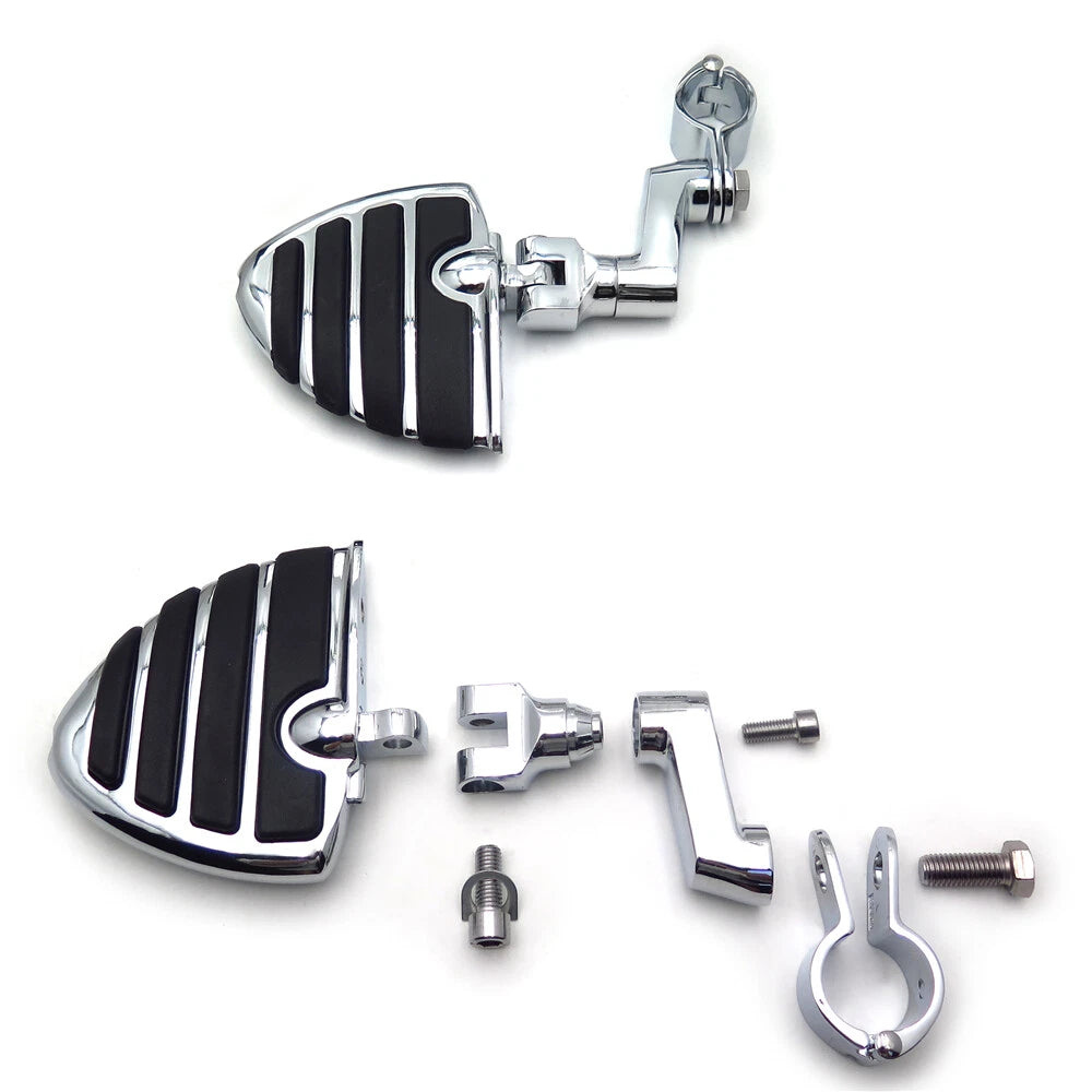 Mini Wing Highway FootPeg Set of 2 for Kawasaki Vulcan VN400 VN800 (1996–2009)
