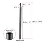 10" Gear Shift Knob Extender for Honda M10X1.5 Black  1 x PC