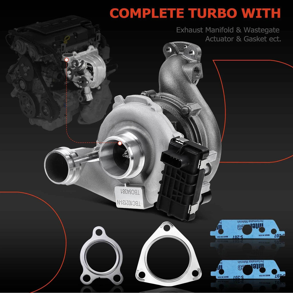 Turbocharger for Jeep Grand Cherokee (1993–2023) and Mercedes-Benz E350 (2006–2023)