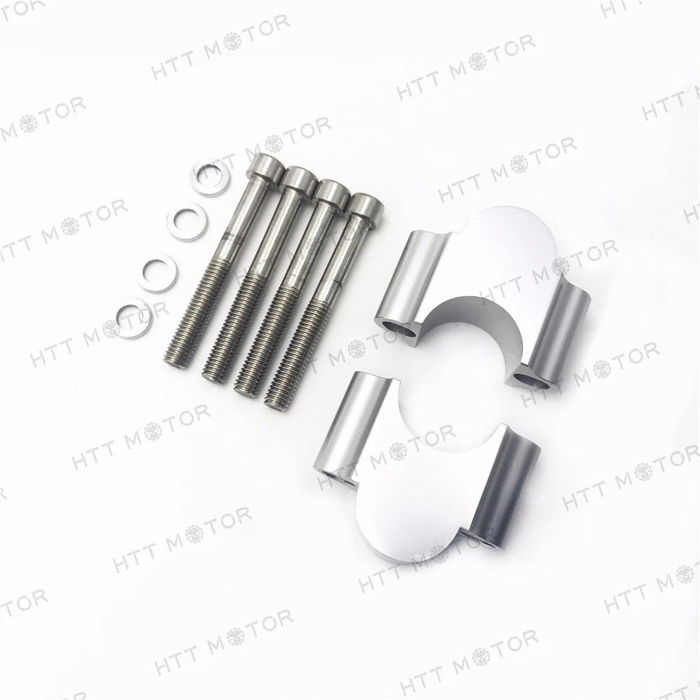 1 1/8" 30mm Handlebar Riser Kit for ATV Dirt Bike (Universal)