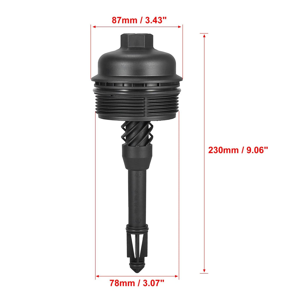 Oil Filter Cap Assembly for Mercedes-Benz B250 C300 E300 (2012–2019) A2701800438