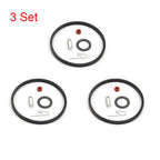 Set of 3 Carburetor Needle Seat Kit for Tecumseh 631021 631021A 621021B