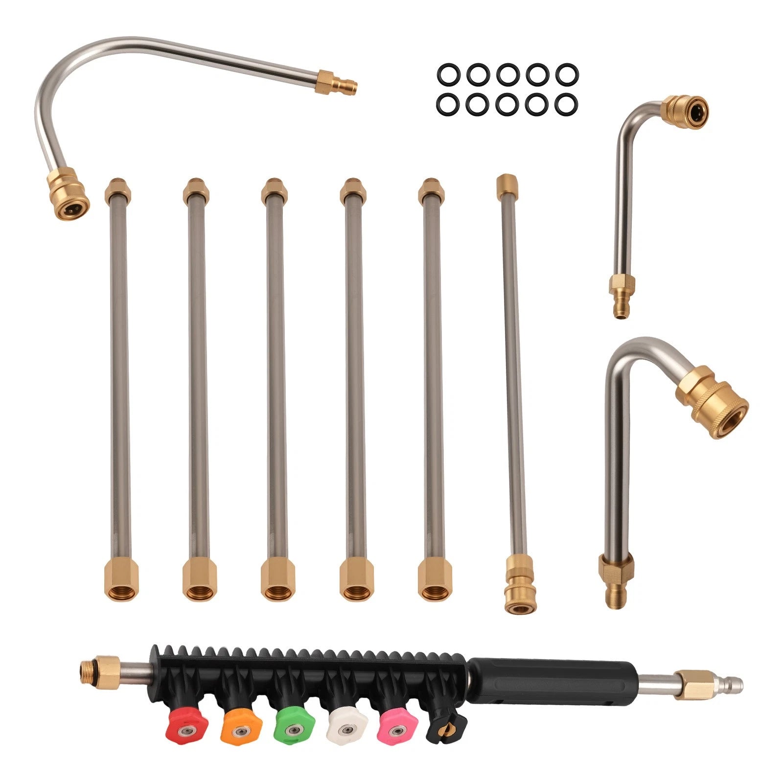 Pressure Washer Extension Wand for Universal Use (120", 4000PSI)