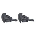1 Pair Windshield Washer Fluid Squirter Nozzles for Silverado Sierra (2007–2019)