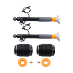 Set of 4 Rear Shock Struts & Air Suspension Bags for Hyundai Equus (2011–2016)